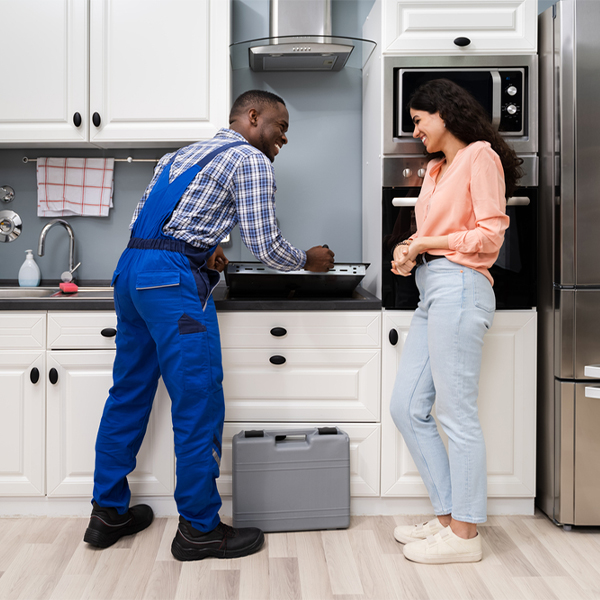 how long does it typically take to complete cooktop repair services in Alderson WV